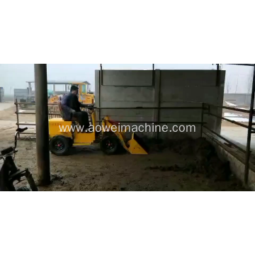1ton China Mini Electric Wheel Loader Farm Machinery small front end loaders for sale